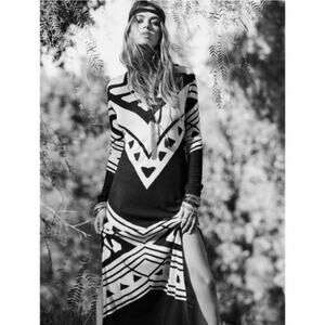 Free People Bauhaus Swit Maxi Dress